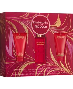 Set Elizabeth Arden: Red Door, Eau De Toilette, For Women, 30 ml + Red Door, Moisturizes, Body Lotion, Body, 50 ml + Red Door, Cleansing, Shower Gel, All Over Body, All Skin Types, 50 ml Парфюмерные наборы
