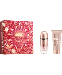 Set Carolina Herrera: 212 VIP Rose, Eau De Parfum, For Women, 80 ml + 212 VIP Rose, Moisturising, Body Lotion, 100 ml Парфюмерные наборы