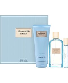 Set Abercrombie & Fitch: First Instinct Blue, Eau De Parfum, For Women, 100 ml + First Instinct Blue, Eau De Parfum, For Women, 15 ml + First Instinct Blue, Hydrating, Body Lotion, 200 ml Парфюмерные наборы