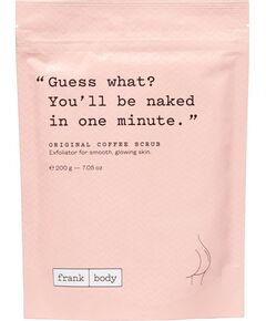 Frank Body, Original Coffee, Smoothing, Body Scrub, 200 ml Ķermeņa kosmētika
