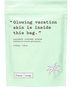 Frank Body, Coffee Coconut, Smoothing, Body Scrub, 200 ml Ķermeņa kosmētika
