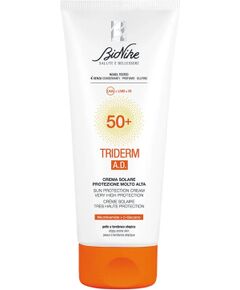 BioNike, Triderm A.D., Hydrating & Protecting, Sunscreen Cream, SPF 50, 200 ml Ķermeņa kosmētika