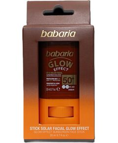 Babaria, Glow Effect, Sunscreen Stick, SPF 50+, 20 ml Ķermeņa kosmētika