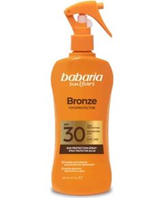 Babaria, Bronze Fotoprotector, Hydrating & Protecting, Sunscreen Spray, SPF 30, 200 ml Косметика для тела