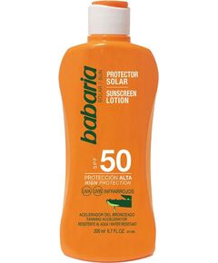 Babaria, Aloe, Hydrating & Protecting, Sunscreen Lotion, SPF 50, 200 ml Косметика для тела