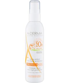 A-Derma, Protect Kids, Fragrance-Free, Protecting, Sunscreen Spray, SPF 50+, 200 ml Косметика для тела
