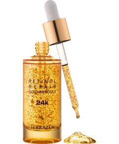 Terrazen, Retinol Repair, 24K gold, Firming, Ampoules Treatment Serum, Anti-aging, For Face, For Women, 50 ml Уход за лицом