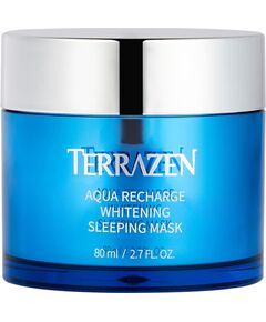 Terrazen, Aqua Recharge, Brightening, Night Sleeping Mask, 80 ml Уход за лицом