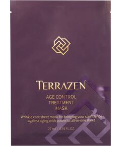 Set, Terrazen, Age Control, Firming, Sheet Mask, Face, 10 pcs, 27 ml Sejas kopšana