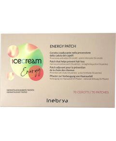 Set, Inebrya, Ice Cream Energy, For Growth Stimulation, Local Treatment Patch, For Scalp, 70 pcs Sejas kopšana
