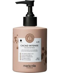 Maria Nila, Colour Refresh, Vegan, Hair Colouring Cream Mask, For Color Refreshing, 4.10 Cacao Intense, 300 ml Matu kopšana
