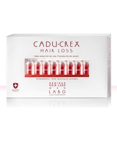 Labo, Cadu-Crex Severe Stage, Anti-Hair Loss, Ampoules Treatment Serum, For Scalp, For Men, 20 pcs, 3.5 ml Sejas kopšana
