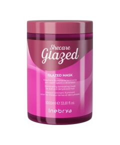 Inebrya, Shecare Glazed, Hair Treatment Cream Mask, Illuminating, 1000 ml Matu kopšana