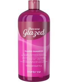 Inebrya, Shecare Glazed, Hair Shampoo, Moisturising & Illuminating, 1000 ml Šampūni