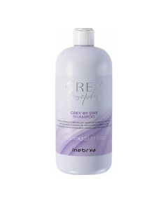 Inebrya, Grey By Day, Hair Shampoo, For Neutralisation Of Yellow Tones, 1000 ml Šampūni