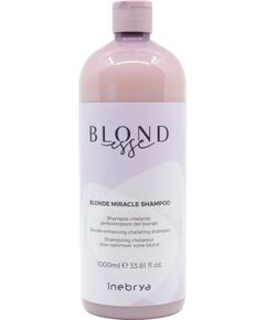 Inebrya, Blonde Miracle, Hair Shampoo, For Neutralisation Of Yellow Tones, 1000 ml Šampūni