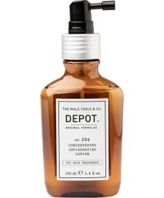 Depot, 200 Hair Treatments No. 206, Hair Lotion Treatment, Invigorating, 100 ml Matu kopšana