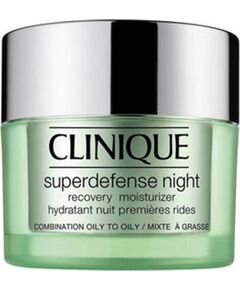Clinique, Superdefense Night, Fragrance Free, Moisturizing, Night, Cream, For Face, 50 ml Sejas kopšana