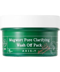 Axis-Y, Mugwort, Pore Cleansing, Clay Mask, 100 ml Уход за лицом