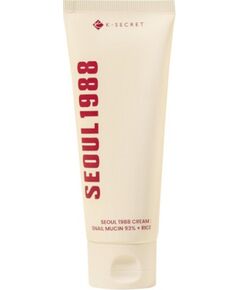 K-Secret, Seoul 1988, Snail Mucin 93% + Rice, Hydrating & Soothing, Cream, For Face, 100 ml Sejas kopšana