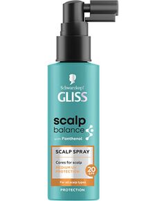 Schwarzkopf Gliss Kur Scalp Spray SPF 20 - Ochranný sprej na pokožku hlavy 100ml Jaunumi - Smaržas