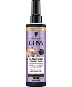 Schwarzkopf Gliss Kur Blonde Hair Perfector Purple Conditioner - Regenerační maska 200ml Jaunumi - Smaržas