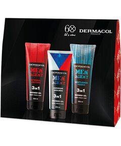 Dermacol Men Agent Mix Shower Gel Trio - Dárková sada Jaunumi - Smaržas