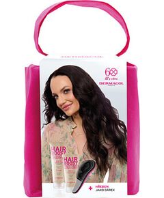 Dermacol Hair Boost Brunette Set - Dárková sada Jaunumi - Smaržas