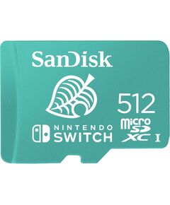 SanDisk Micro SDXC 512GB Class 10 SDSQXAO-512G-GNCZN NINTENDO SWITCH Новинки Компьютерная техника