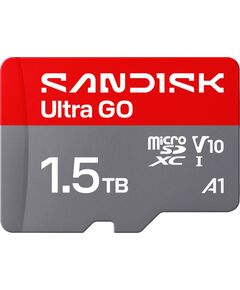 SanDisk Ultra GO MicroSDXC 1.5 TB Class 10 UHS-I/U1 A1 V10 (SDSQUGN-1T50-GN6MN) Новинки Компьютерная техника