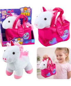 LeanToys Pluszowa Maskotka Przytulanka Jednorożec W Torebce Biały 25cm EDUKAMP Мягкие игрушки