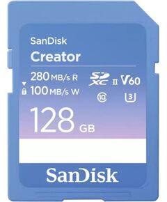 SanDisk Creator SDXC 128 GB Class 10 UHS-II/U3 V60 (SDSDXEP-128G-GNCIS) Новинки Компьютерная техника