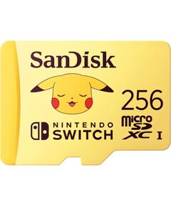 SanDisk Nintendo Switch MicroSDXC 256 GB Class 10 UHS-I/U1  (SDSQXAO-256G-GN6ZK) Новинки Компьютерная техника
