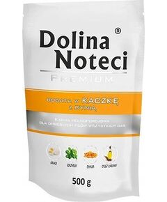Dolina Noteci PAKIET DNP DOYPACK BOGAT.W KACZKĘ Z DYNIĄ-KAR.DLA PSA 10X500g Suņu barība