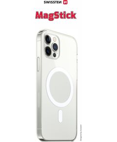 Swissten Clear Jelly MagStick Back Cace Aizsargapvalks Priekš Apple IPhone 15 Pro Neoriģinālie Maciņi