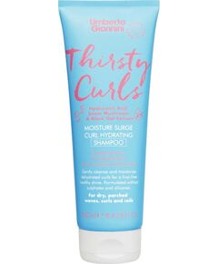 Umberto Giannini, Thirsty Curls, Hair Shampoo, Hydrating & Moisturising, 250 ml Šampūni