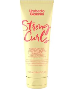 Umberto Giannini, Strong Curls, Hair Shampoo, Strengthening, 250 ml Шампуни