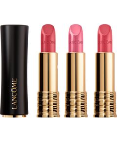 Set Lancome: L’Absolu Rouge, Cream Lipstick, 132, Caprice de Rouge, 3.4 g + L’Absolu Rouge, Cream Lipstick, 11, Rose Nature, 3.4 g + L’Absolu Rouge, Cream Lipstick, 06, Rose Nu, 3.4 g Kосметические средства