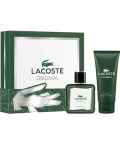Set Lacoste: Original, Eau De Parfum, For Men, 60 ml + Original, Cleansing, Refreshing, Shower Gel, 100 ml Dāvanu komplekti