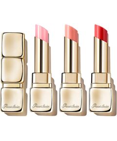 Set Guerlain: Kiss Kiss Bee Glow, Glossy, Lip Balm, 775, Poppy Glow, 3.2 g + Kiss Kiss Bee Glow, Glossy, Lip Balm, 258, Rose Glow, 3.2 g + Kiss Kiss Bee Glow, Glossy, Lip Balm, 258, Rose Glow, 3.2 g Dekoratīvā kosmētika