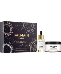 Set Balmain Professionnel: Overnight, Botanical Oils, Hair Serum, Repairing, 30 ml + Moisturizing, Hair Treatment Cream Mask, For Repairing, 200 ml Уход за волосами