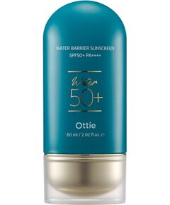 Ottie, Water Barrier, Hydrating & Moisturising, Sunscreen Cream, For Face, SPF50+, 60 ml Ķermeņa kosmētika