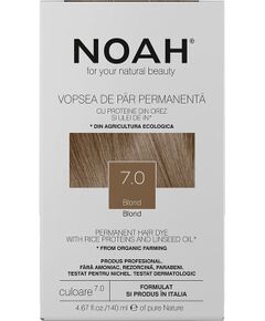 Noah, Permanent Hair Colour, Permanent Hair Dye, 7.0 Blond, 140 ml Matu kopšana