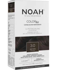 Noah, Permanent Hair Colour, Permanent Hair Dye, 3.0 Dark Brown, 140 ml Matu kopšana