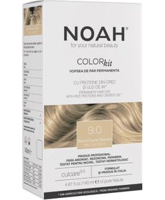 Noah, Permanent Hair Colour, Permanent Hair Dye, 9.0 Very Light Blond, 140 ml Matu kopšana