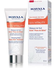 Mavala, Vitality, Smoothing & Softening, Night Sleeping Mask, 65 ml Sejas kopšana