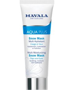 Mavala, Aqua Plus Snow, Hydrating & Soothing & Refreshing, Gel Mask, Face, 75 ml Sejas kopšana