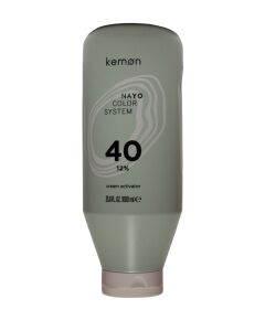 Kemon, Nayo Cream Activator, Hair Colour Activator Lotion, Shine, 40, 40, 1000 ml Matu kopšana