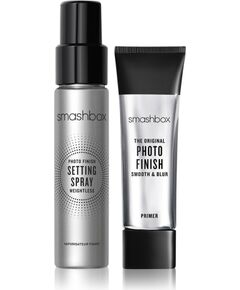 Duet Set Smashbox: Photo Finish, Matte Finish, Liquid Primer, 12 ml + Photo Finish, Setting Spray, 30 ml Dekoratīvā kosmētika