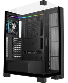 FSP Fortron U691 Black Tempered Glass ARGB E-ATX Gaming PC Case Datoru korpusi